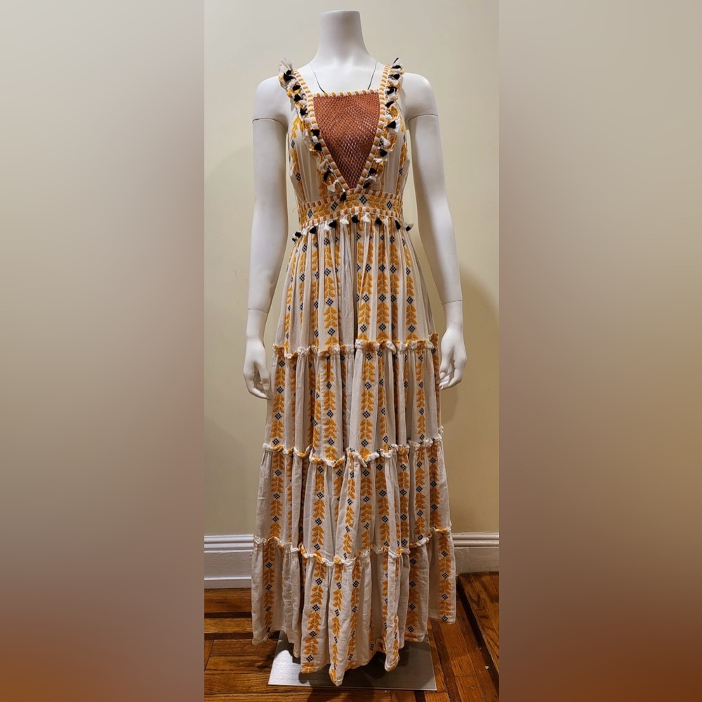 DODO BAR OR Maxi Dress with Tassel accents